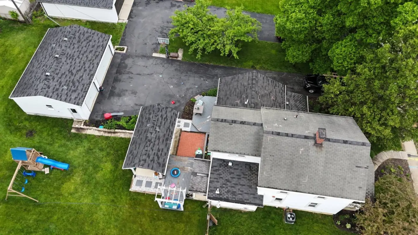 The roof before the work
